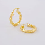 Candongas Asby 2.85g / 2.3cm Oro Amarillo 18K