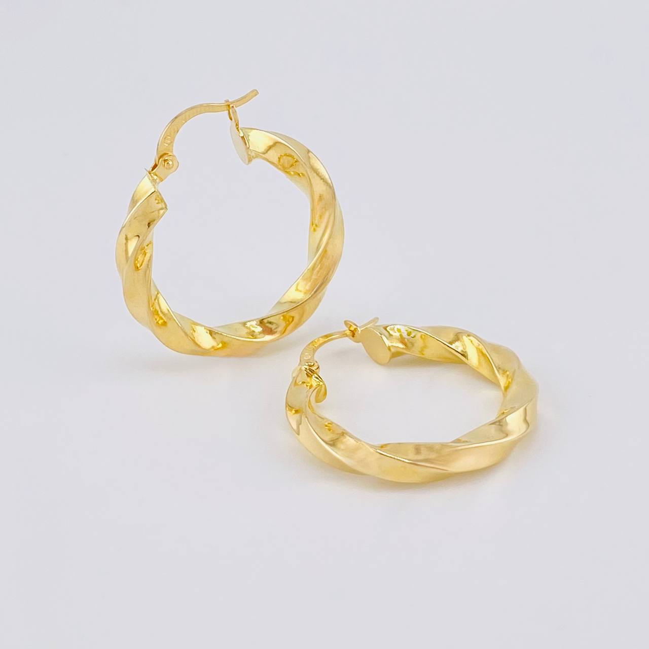 Candongas Amber 3.5g / 2.8cm Oro Amarillo 18K