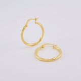 Candongas Day 1.35g / 2.3cm Oro Amarillo 18K