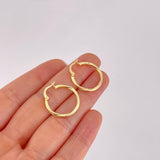 Candongas Day 1.35g / 2.3cm Oro Amarillo 18K