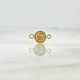 Herraje Letra C 0.4gr / 1.4cm / Oro Amarillo 18K