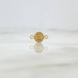 Herraje Letra E 0.35gr / 1.4cm / Circular Oro Amarillo ©