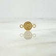 Herraje Letra G 0.3gr / 1.4cm / Circular Oro Amarillo