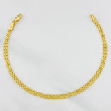 Pulso Chino 1.55g / 18.2cm / 3.22mm Oro Amarillo 18K