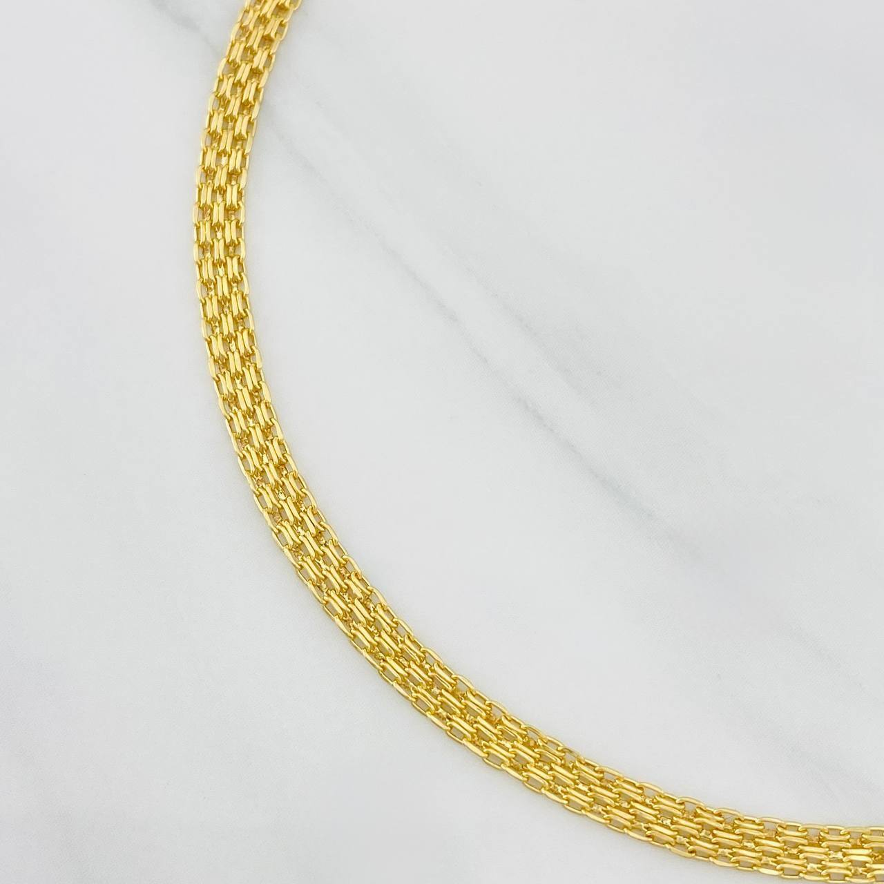 Pulso Chino 1.55g / 18.2cm / 3.22mm Oro Amarillo 18K