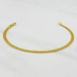 Pulso Chino 1.55g / 18.2cm / 3.22mm Oro Amarillo 18K