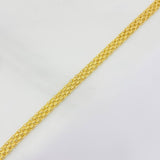 Pulso Chino 1.55g / 18.2cm / 3.22mm Oro Amarillo 18K