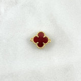 Herraje Trebol VCyA 0.9gr / 1.2cm / Ámbar Rojo Oro Amarillo +4 *