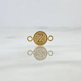 Herraje Letra Z 0.3gr / 1.4cm / Circular Oro Amarillo