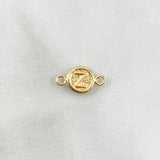 Herraje Letra Z 0.3gr / 1.4cm / Circular Oro Amarillo