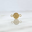 Herraje Letra W 0.35gr / 1.4cm / Circular Oro Amarillo ©