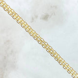 Pulso Chino 6gr / 20cm / 4.95mm Oro Amarillo 18K ©