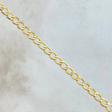 Pulso Cubano 3.05gr / 20cm / 3.8mm Oro Amarillo +0 18K