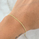 Pulso Chino 1.25gr / 18.5cm / Oro Amarillo +1 18K *