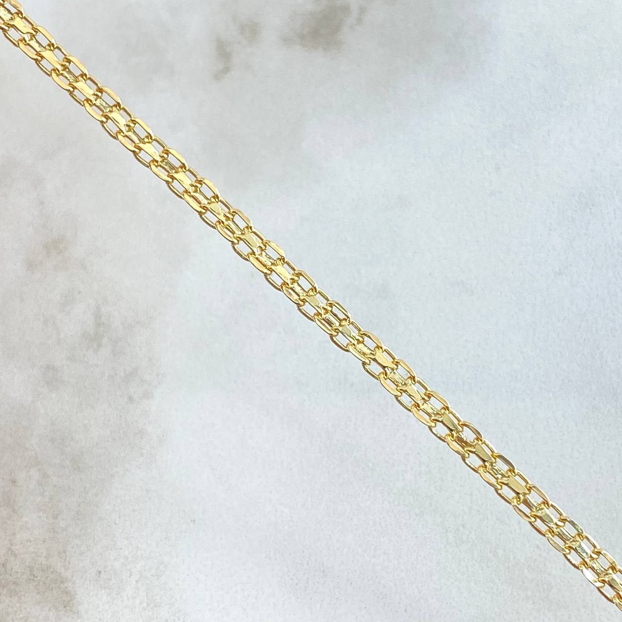 Pulso Chino 2.1gr / 18,5cm / +1 Oro 18K ©