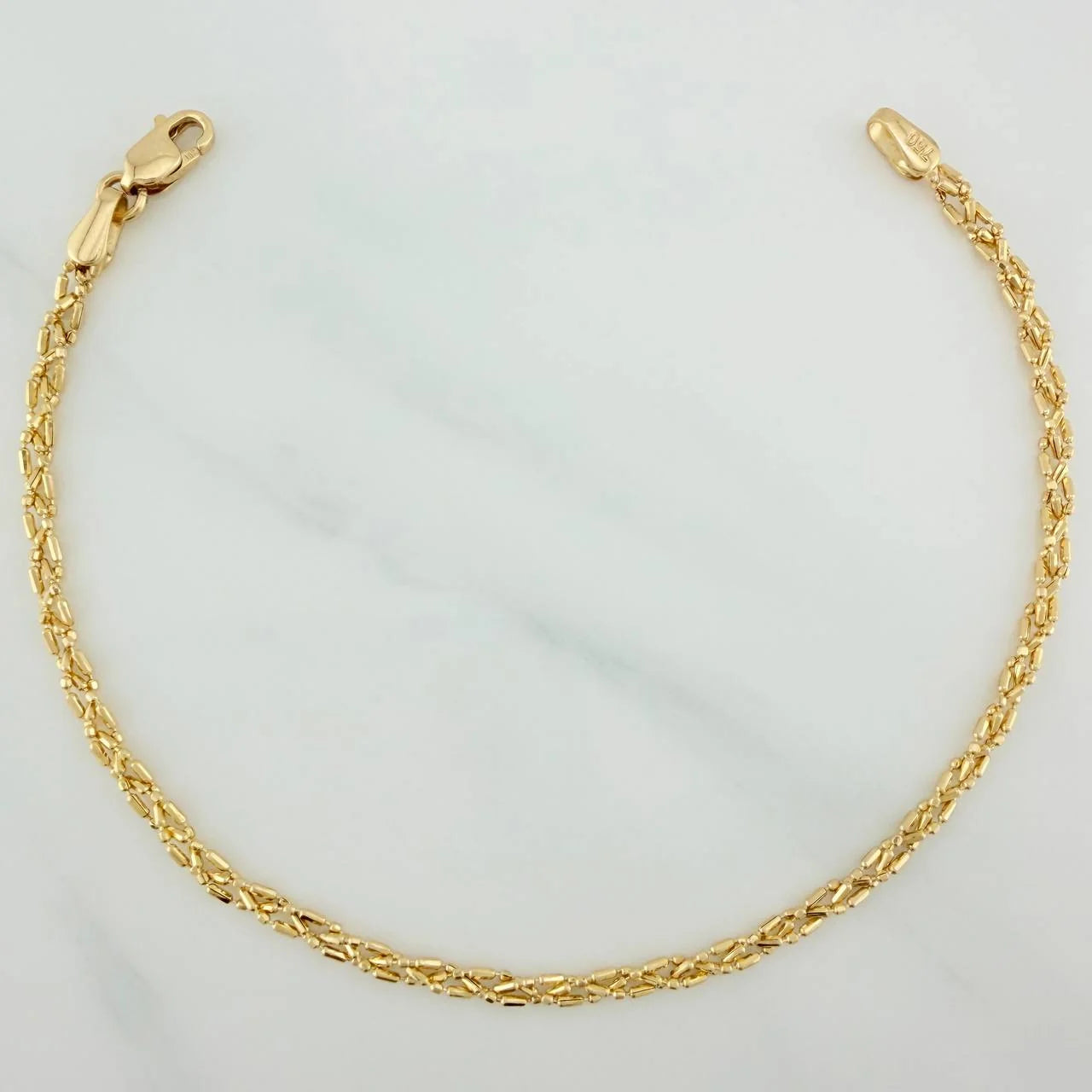 Pulso Morse 2.4g / 18cm / 2.2mm Oro Amarillo 18K