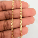Pulso Morse 2.4g / 18cm / 2.2mm Oro Amarillo 18K
