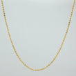 Cadena Militar 5.5gr / 61cm-62.3cm / 1.47mm Oro Amarillo +3 18K $
