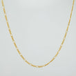 Cadena Figaro 1.8gr / 61cm / 1.41mm Oro Amarillo +1 18K $