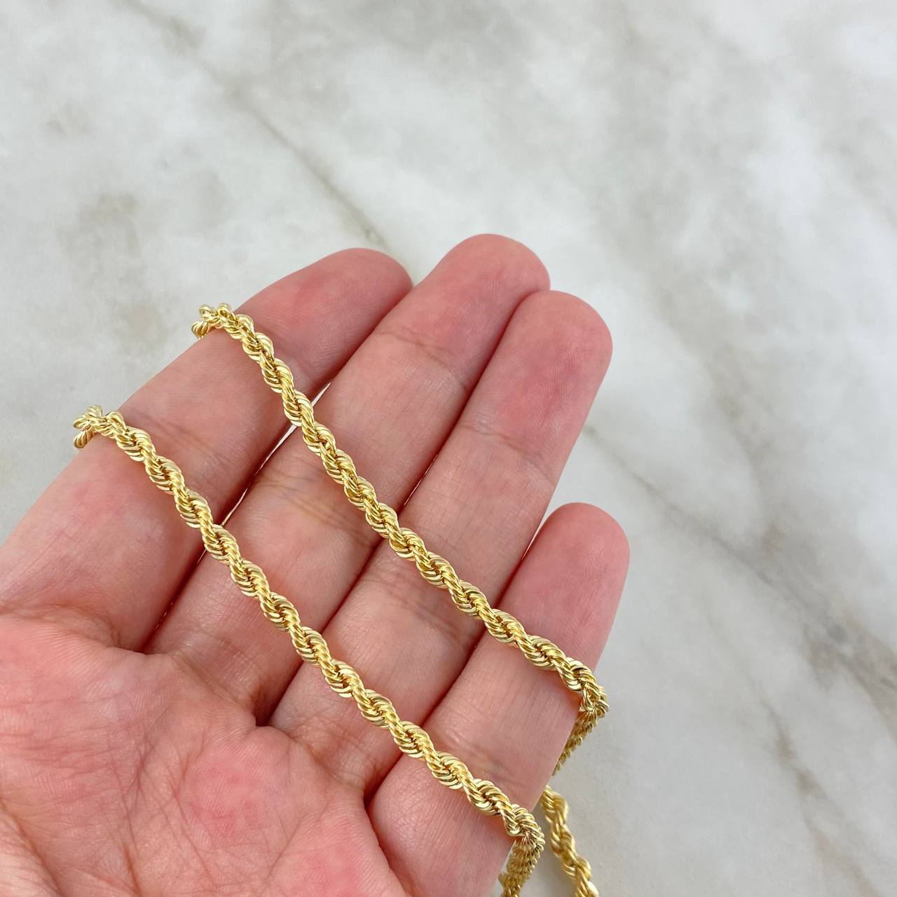 Cadena Lazo 7.85gr / 60cm / 3.5mm Oro Amarillo +3 *