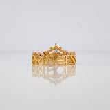 Anillo Corona Princess 3 g / T6 1/2 Oro Amarillo 18K