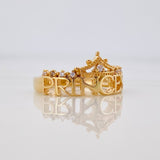 Anillo Corona Princess 3 g / T6 1/2 Oro Amarillo 18K