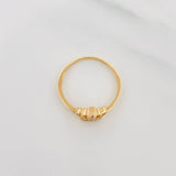 Anillo Corona Real 1.9 g / T6 1/4 Oro Amarillo 18K