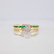 Anillo Solitario Churumbela 2.45 g / T6 Oro Amarillo 18K