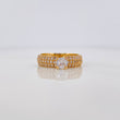 Anillo Solitario Churumbela 3.15 g / T6 3/4 Oro Amarillo 18K