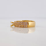 Anillo Solitario Churumbela 3.15 g / T6 3/4 Oro Amarillo 18K