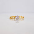 Anillo Solitario Eslabon 1.45 g / T7 Oro Amarillo 18K