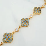 Pulso Trebol 12.7 g / 18.8 cm / 11.4 mm Oro Amarillo 18K