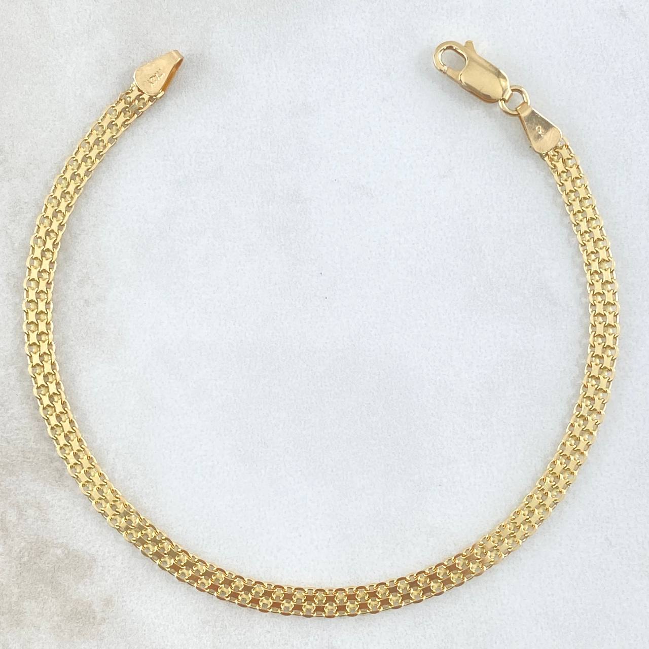 Pulso Chino 6gr / 20cm / 4.95mm Oro Amarillo 18K ©