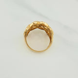 Anillo Lineas Cruzadas 5.2gr / T6 1/2 / Oro Amarillo 18K