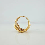 Anillo Lineas Cruzadas 5.2gr / T6 1/2 / Oro Amarillo 18K