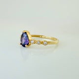 Anillo Gota 1.95gr / T6 3/4 / Oro Amarillo 18K $