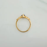 Anillo Gota 1.95gr / T6 3/4 / Oro Amarillo 18K $