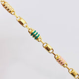 Pulso rustico 4.65gr / 18cm / 5.2mm Oro Amarillo 18K *