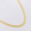 Cadena China 10gr / 60cm / 6mm Oro Amarillo +1 18K *