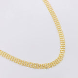 Cadena China 10gr / 60cm / 6mm Oro Amarillo +1 18K *