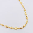 Cadena Rustica Cilindros Coronas 14.05gr / 65cm / 5.3mm Oro Amarillo 18K *