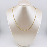 Cadena Veneciana 4.8gr / 45cm / 1.7mm Oro Amarillo +3 18K *