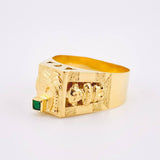 Anillo Palma Quimbaya 4.05gr / T8 1/4 / Oro Amarillo 18K