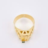 Anillo Palma Quimbaya 4.75gr / T9 3/4 / Oro Amarillo 18K ©