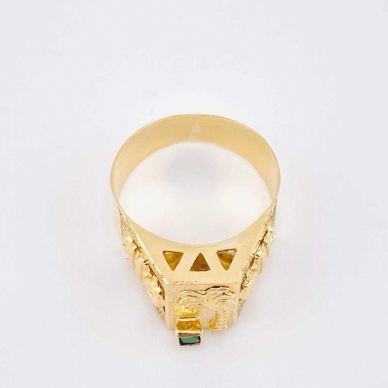 Anillo Palma Quimbaya 4.05gr / T8 1/4 / Oro Amarillo 18K