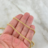 Cadena Lazo 5.35gr / 60cm / 2.7mm Oro Amarillo +3 ©