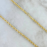 Cadena Lazo 5.9gr / 70cm / 2.7mm Oro Amarillo +3