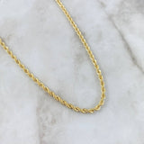 Cadena Lazo 7.85gr / 60cm / 3.5mm Oro Amarillo +3 *