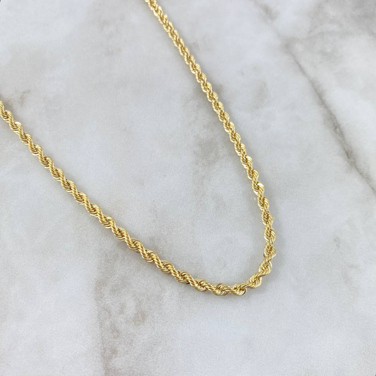 Cadena Lazo 7.9gr / 60cm / 3.6mm Oro Amarillo +3 18K