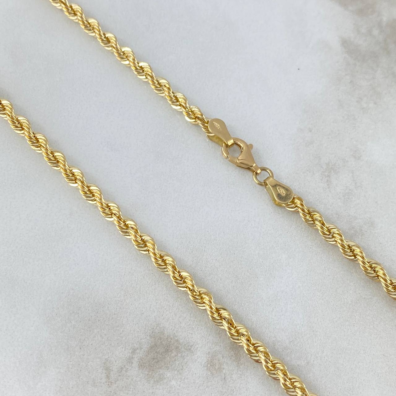 Cadena Lazo 3.8gr / 45cm / 2.6mm Oro Amarillo +3 18K *
